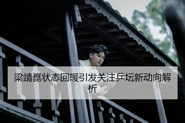 梁靖崑状态回暖引发关注乒坛新动向解析